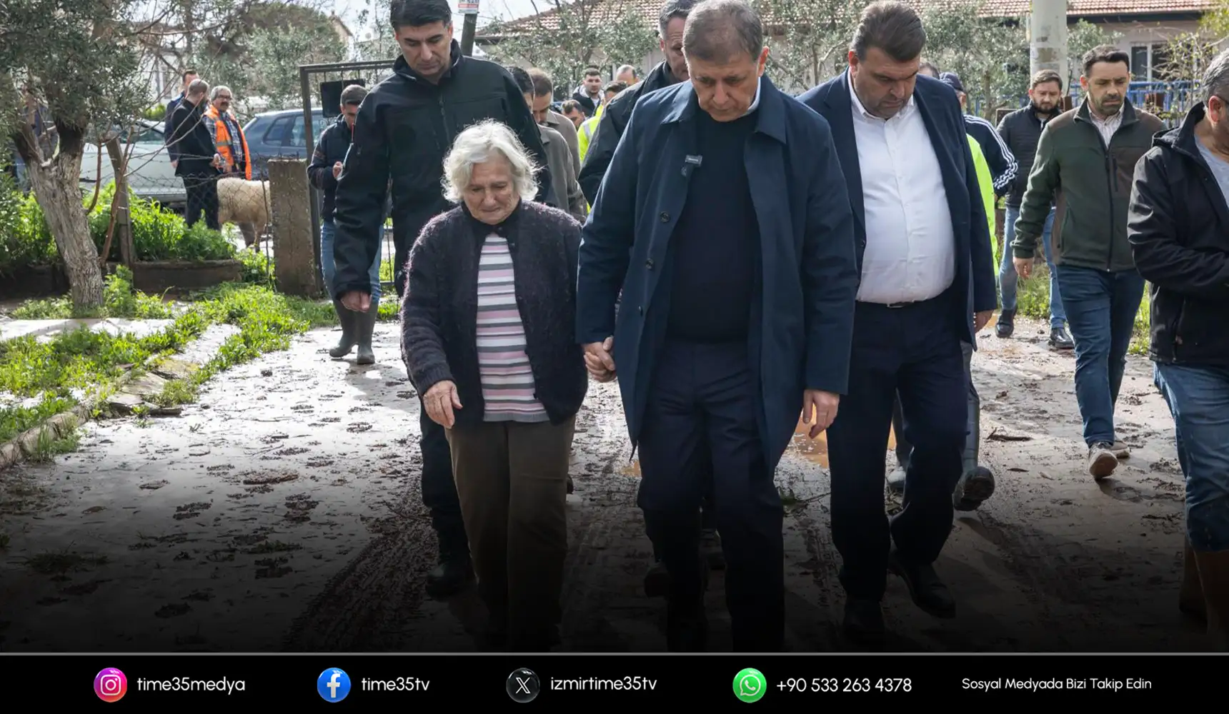 Başkan Tugay Seferihisar’da: Taşkın bölgeleri yerinde inceledi