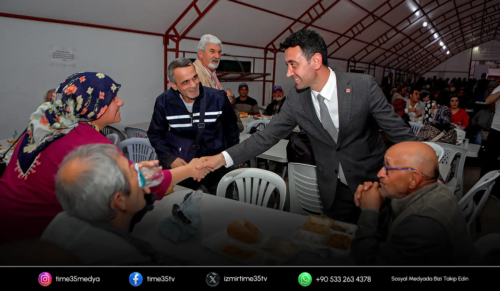 Bayraklı’da Ramazan bereketi sofralara taşınıyor