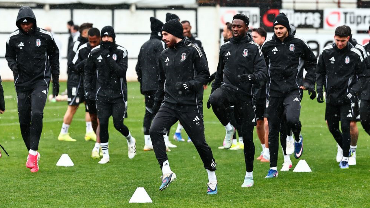 Beşiktaş, Göztepe maçının hazırlıklarına başladı