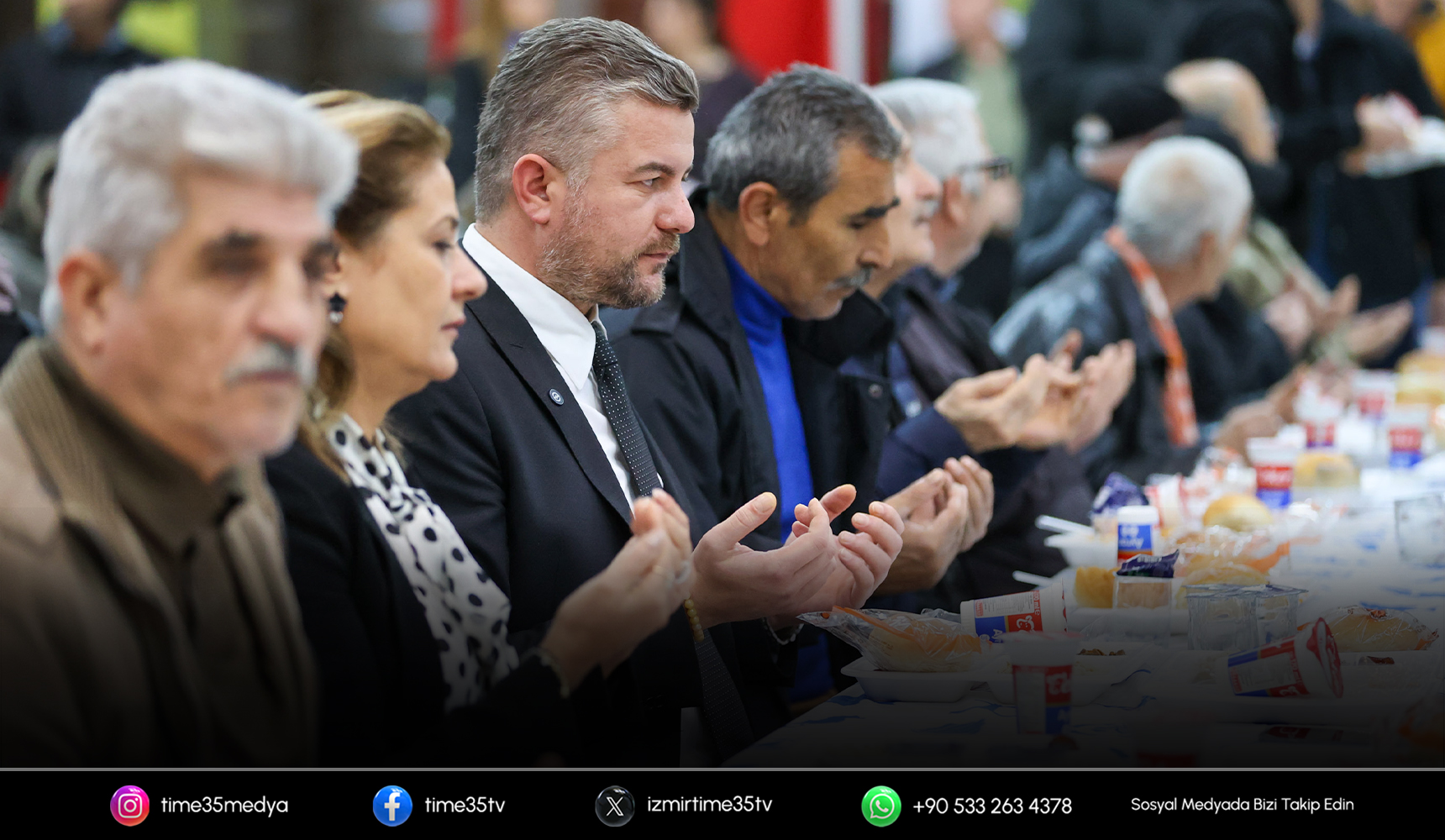 Buca’da Ramazan sofrası kuruldu