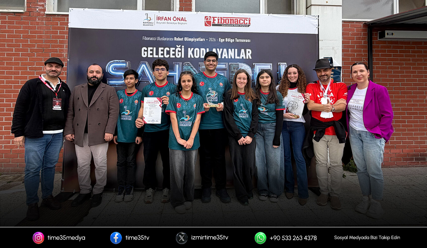 Bayraklı’da robot olimpiyatları tamamlandı