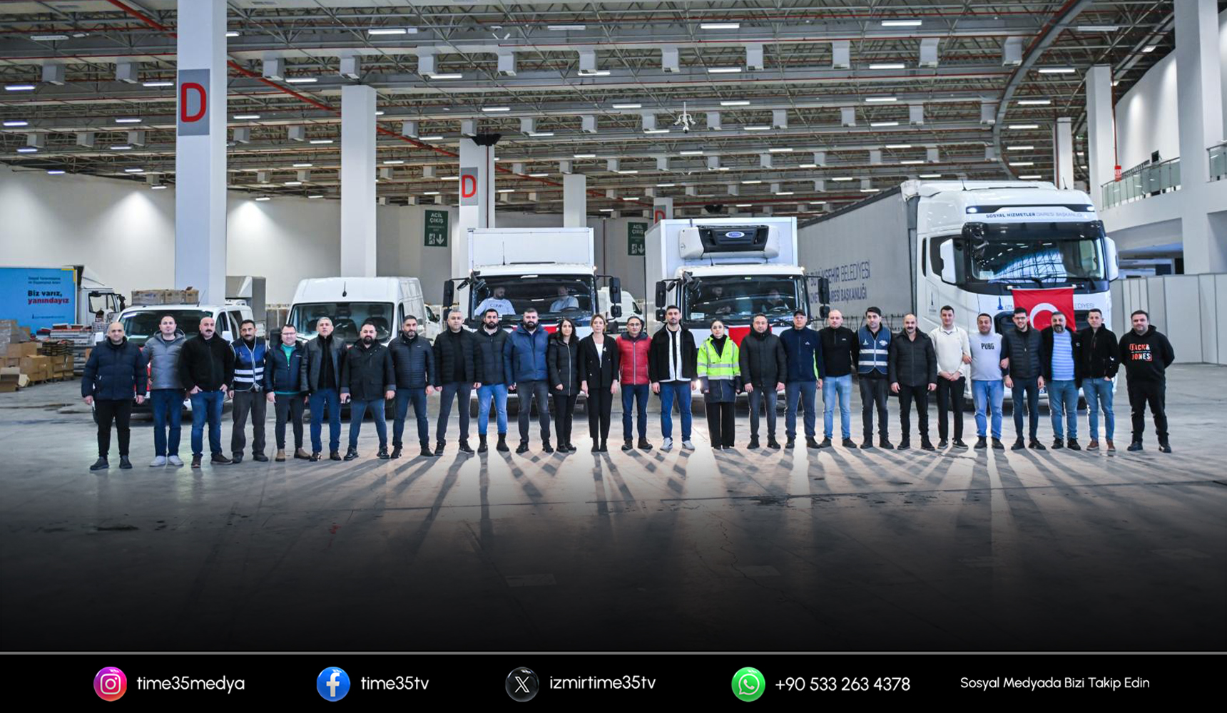 İzmir'den Hatay'a dayanışma köprüsü: Unutmadık, yanınızdayız