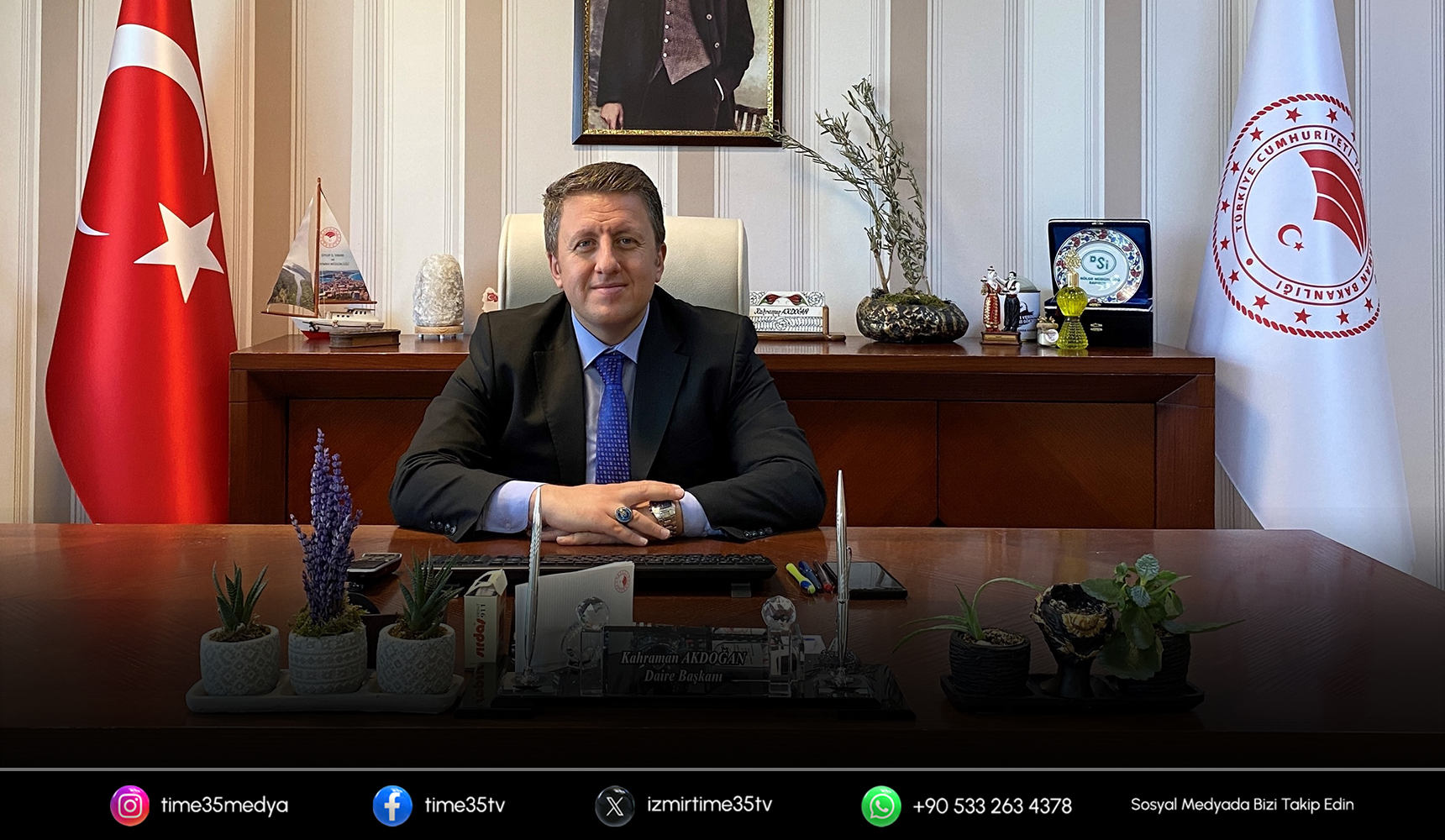 İzmir İl Tarım ve Orman Müdürlüğü’nde görev değişimi