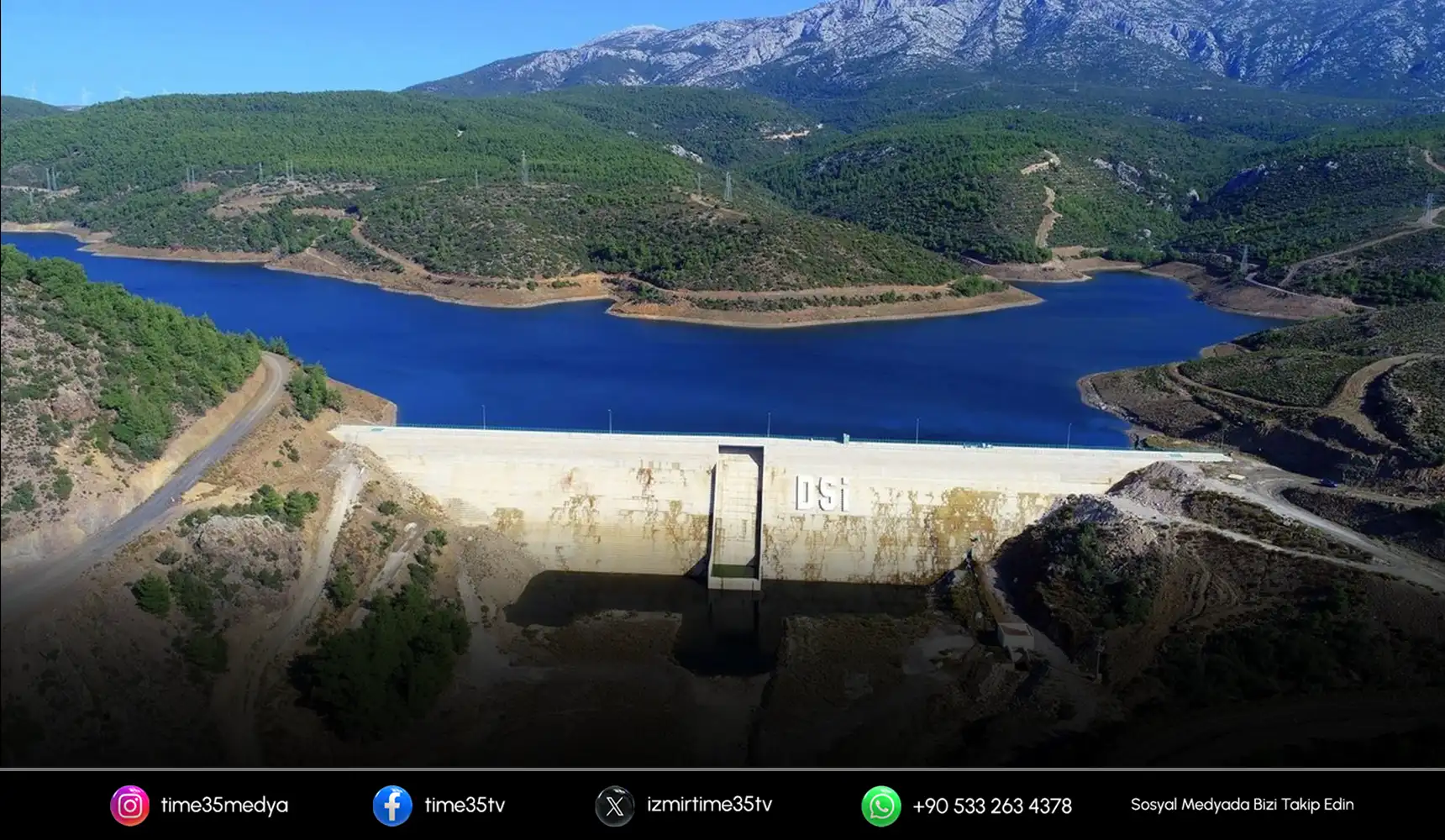 İzmir’de barajlar doldu: Yağışlar su rezervlerini ikiye katladı