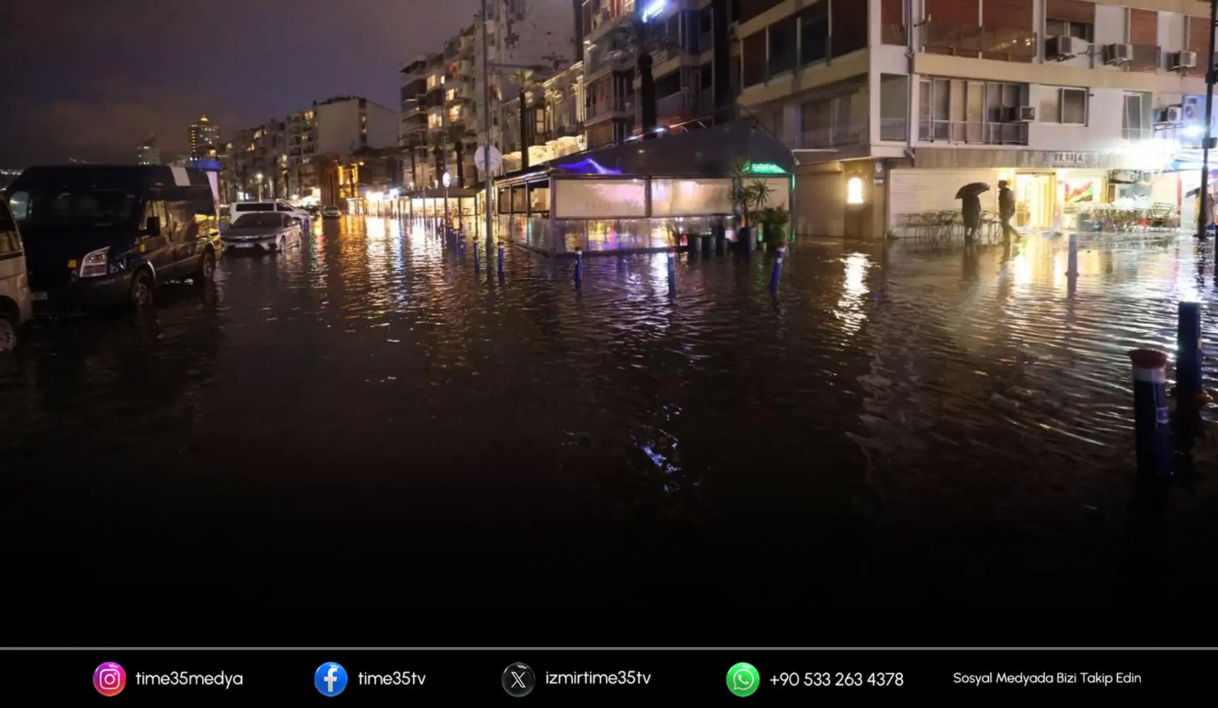 İzmir'de deniz seviyesi 85 santimetre yükseldi