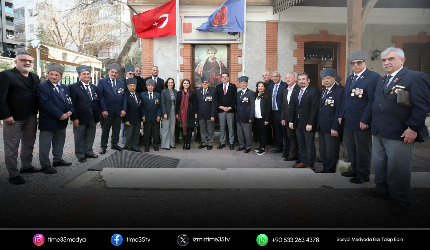 Karşıyaka’da gaziler ve şehit ailelerine anlamlı ziyaret