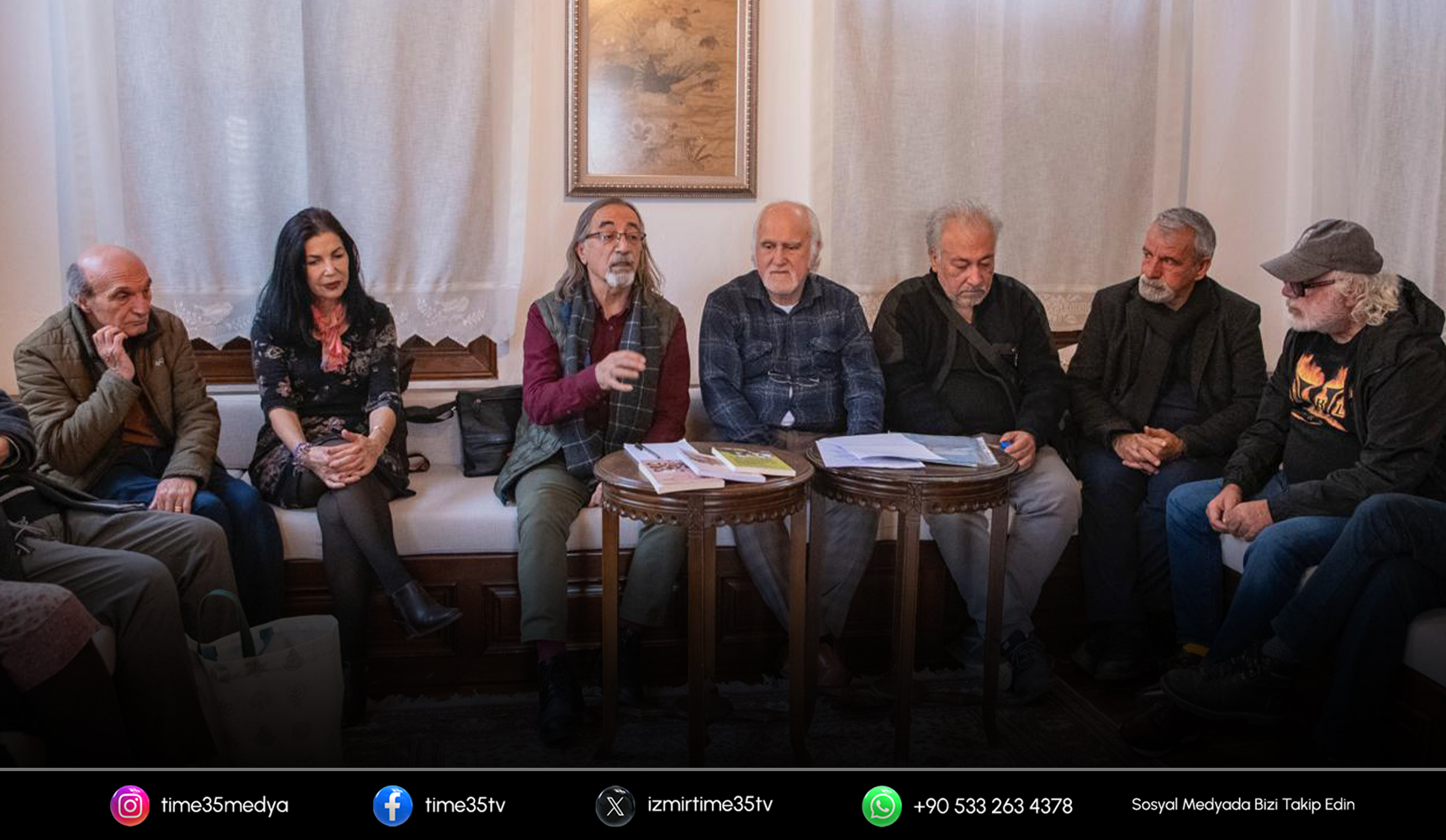 Kuşadası’nda Yunus Bekir Yurdakul söyleşisi