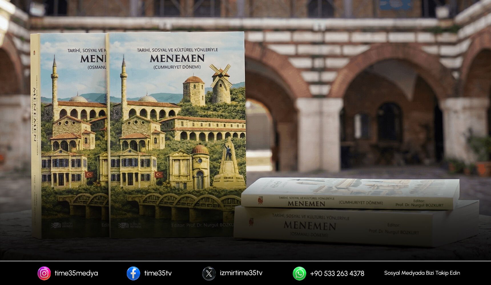 Menemen'in sekiz bin yıllık tarihi kitap oldu