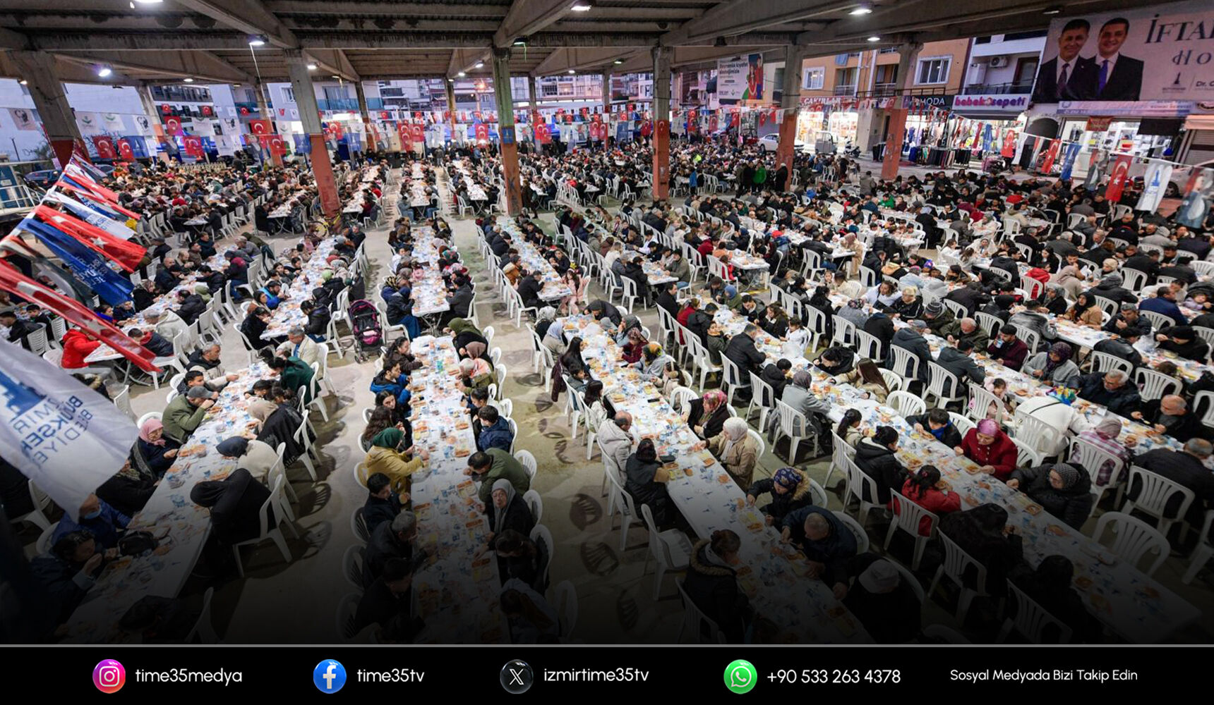 Büyükşehir’in bereket sofrası Torbalı’da