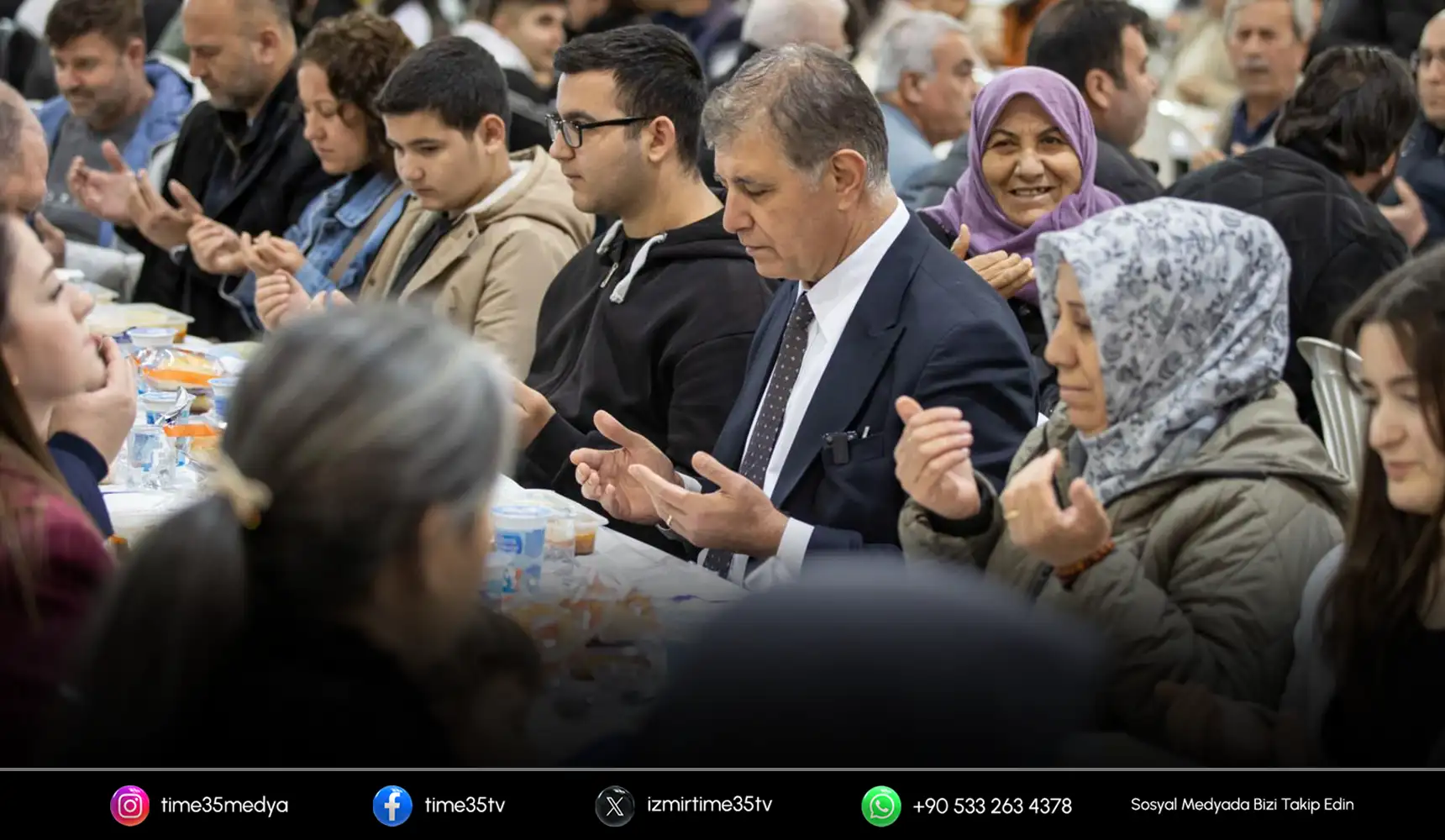 Menderes’te iftar buluşması: Tugay’dan destek mesajı