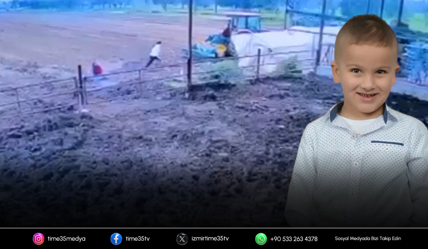 Rotovatöre kapılan çocuk yaşamını yitirdi