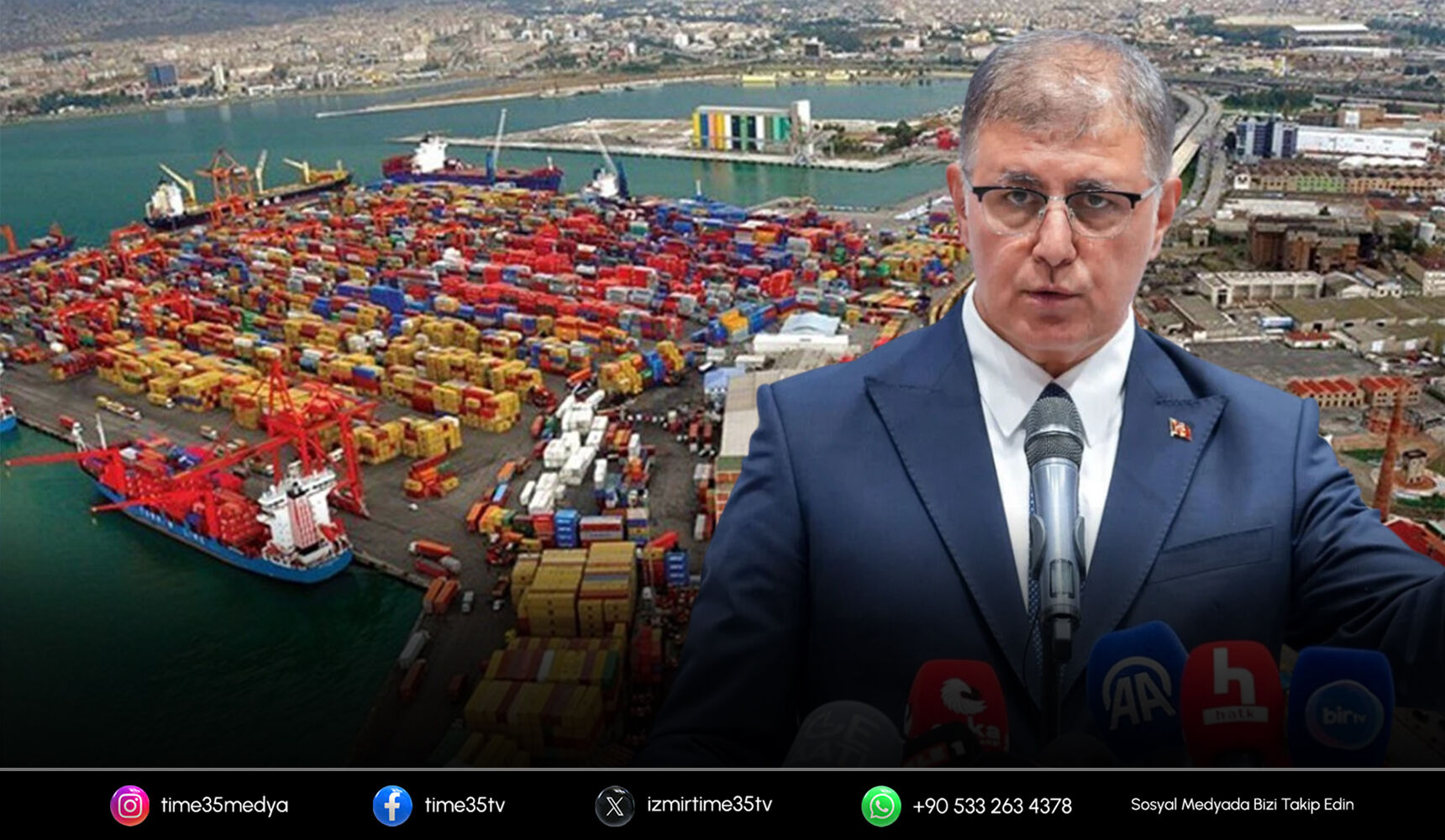 Başkan Tugay: İzmir Limanı’nı işletmeye talibiz