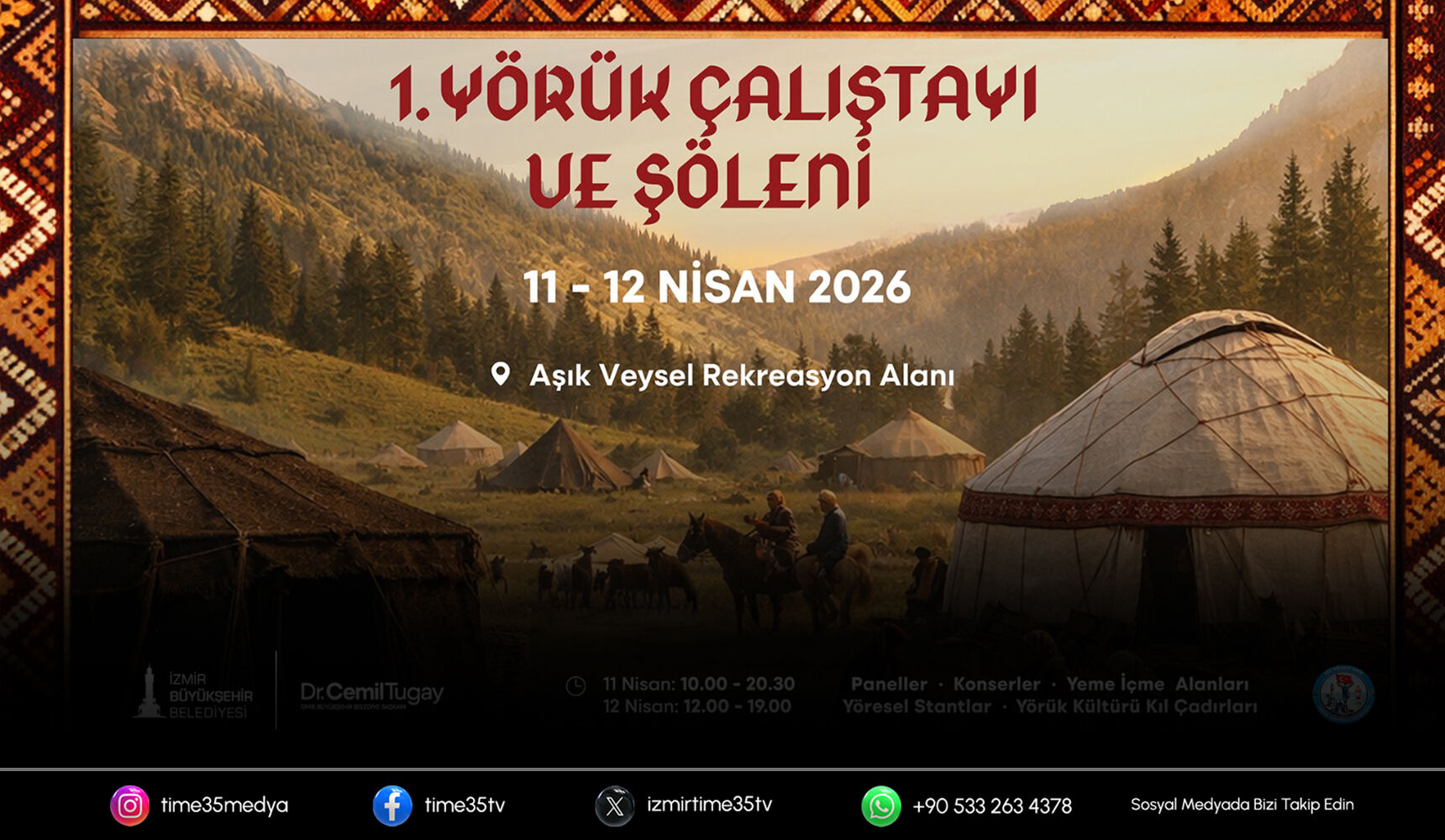 İzmir'de Yörük kültürü şölen ve çalıştayla yaşatılıyor