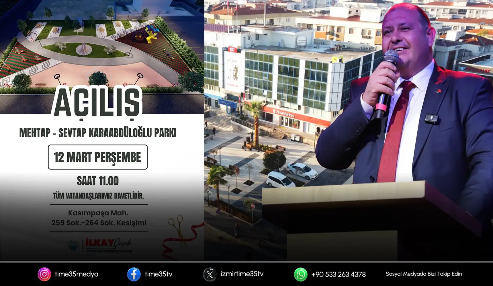 Başkan İlkay Çiçek’ten anlamlı park projesi