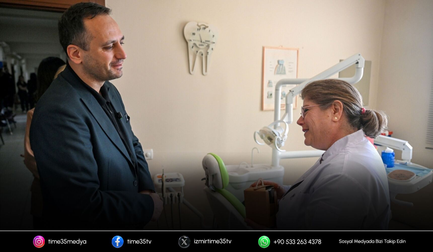 Başkan Eşki’den sağlık emekçilerine 14 Mart ziyareti