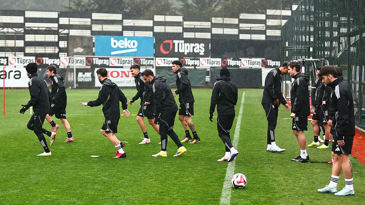 Beşiktaş’ta derbi hazırlıkları sürüyor
