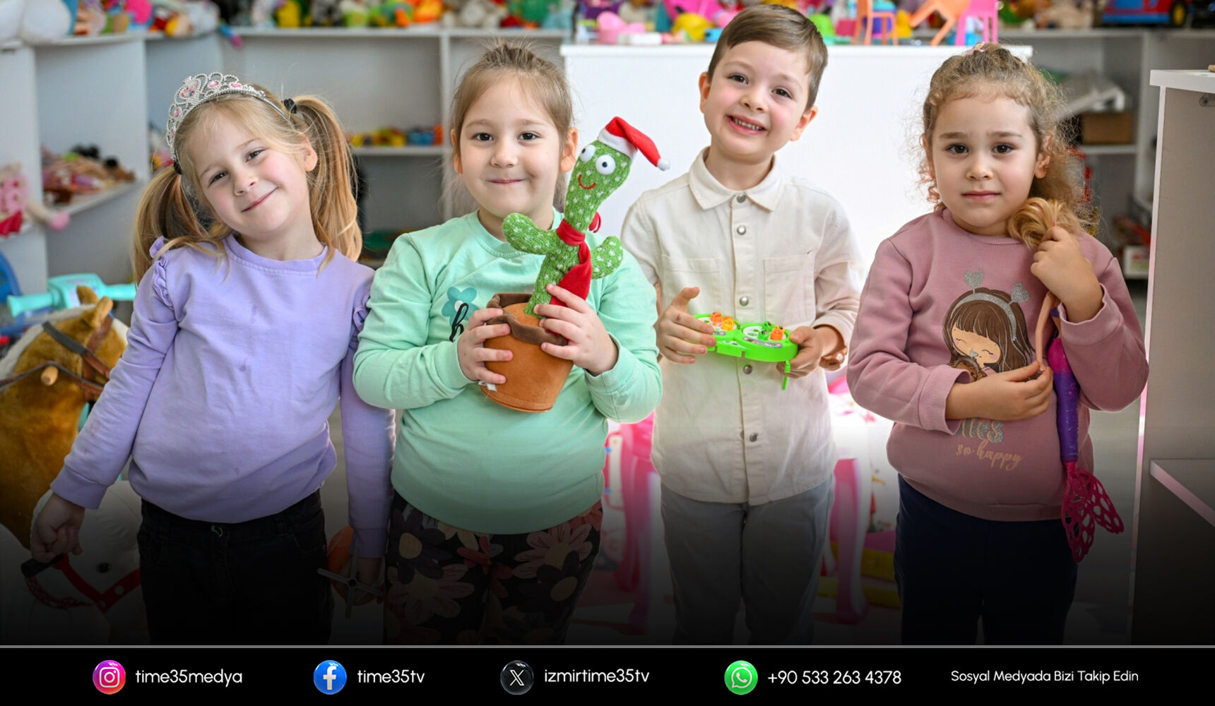 Bornova’da çocukların yüzünü güldüren kütüphane