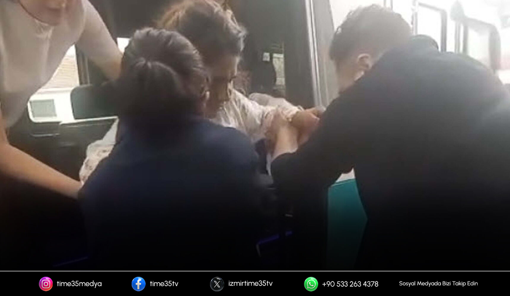 Bornova’da dolmuşta sürpriz doğum