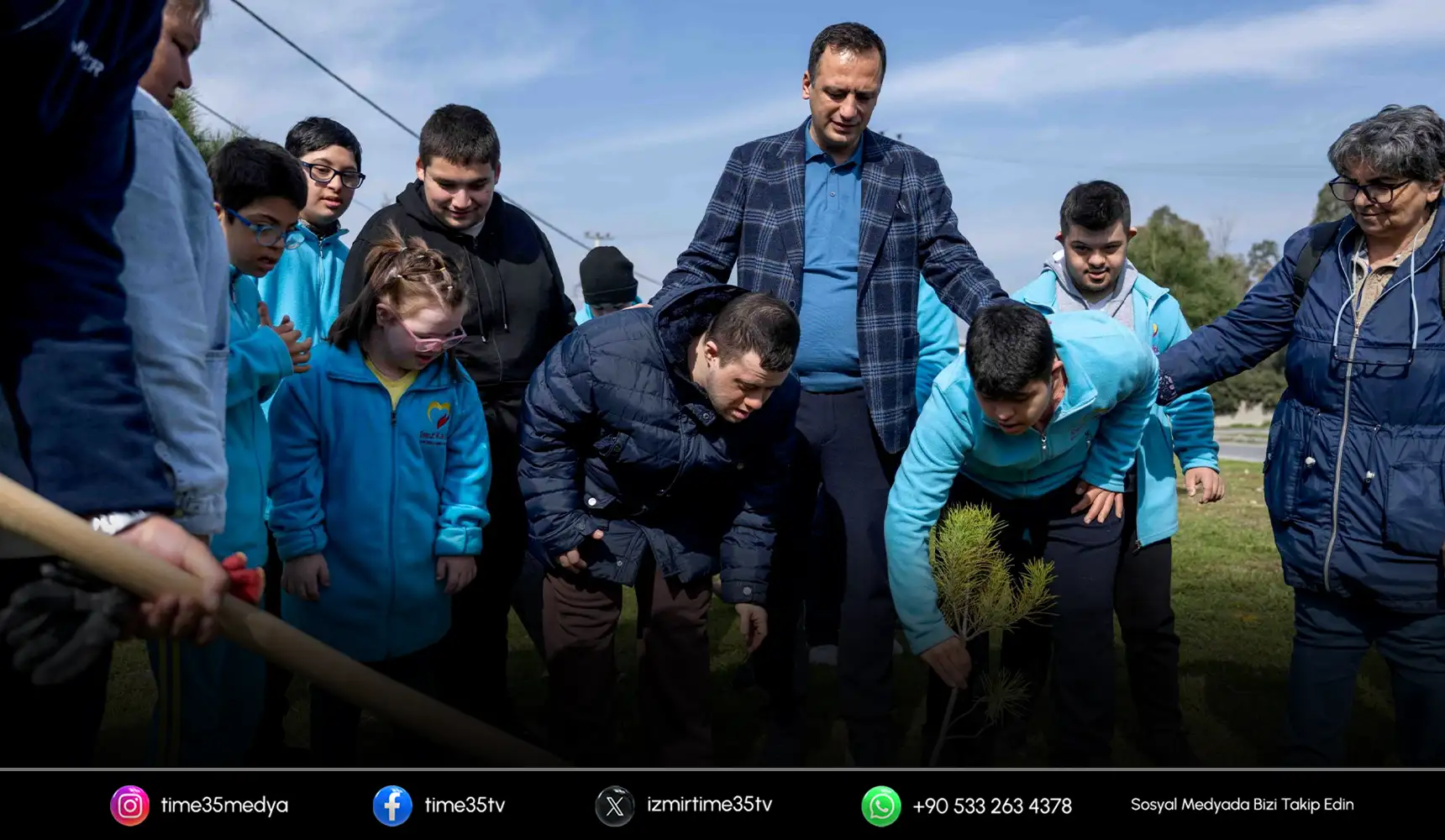 Bornova'nın en özel fidanları toprakla buluştu