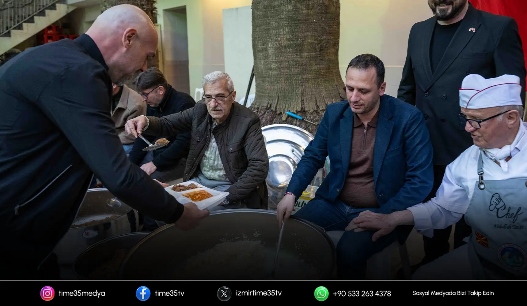 Başkan Eşki’den Makedonya göçmenleri iftarına katılım