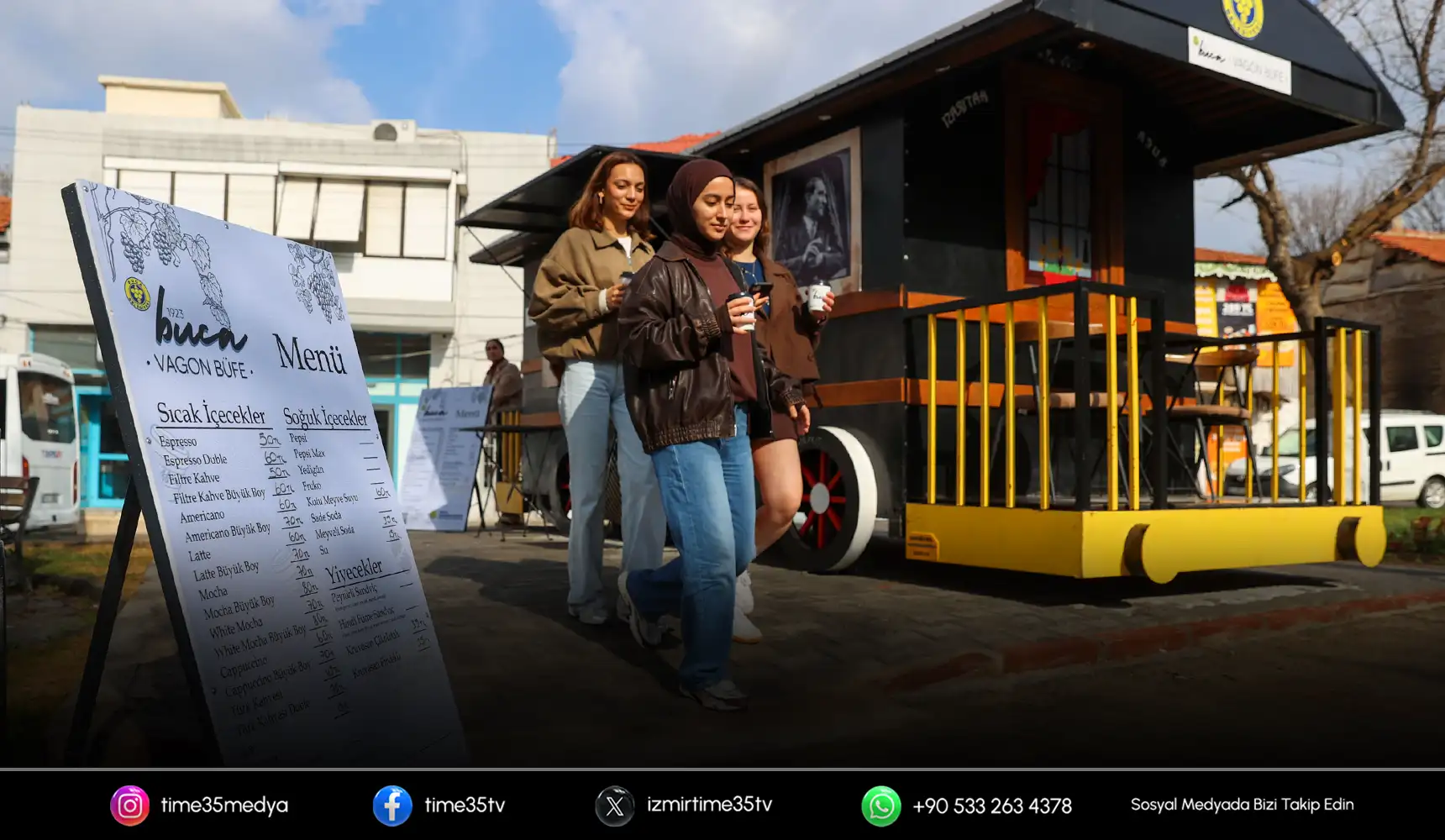 Buca Belediyesi cep dostu büfelerini hizmete açtı