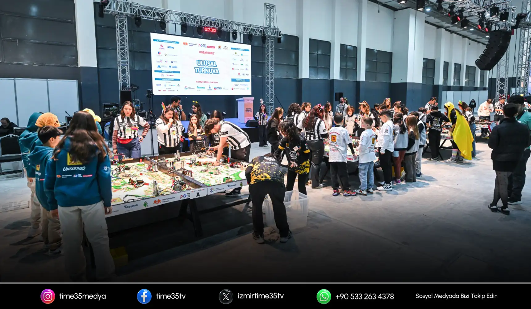 Türkiye’nin genç bilim kahramanları İzmir’de