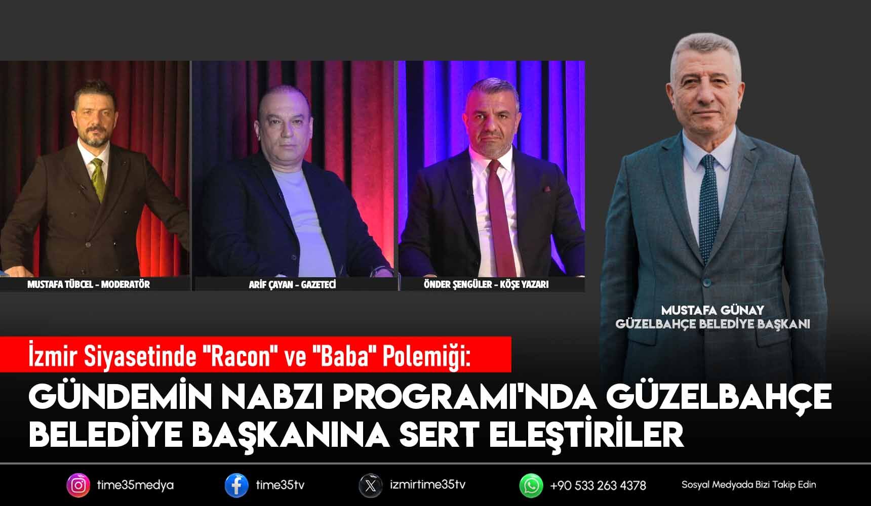 İzmir Siyasetinde "Racon" ve "Baba" Polemiği: Günay’a Sert Eleştiriler