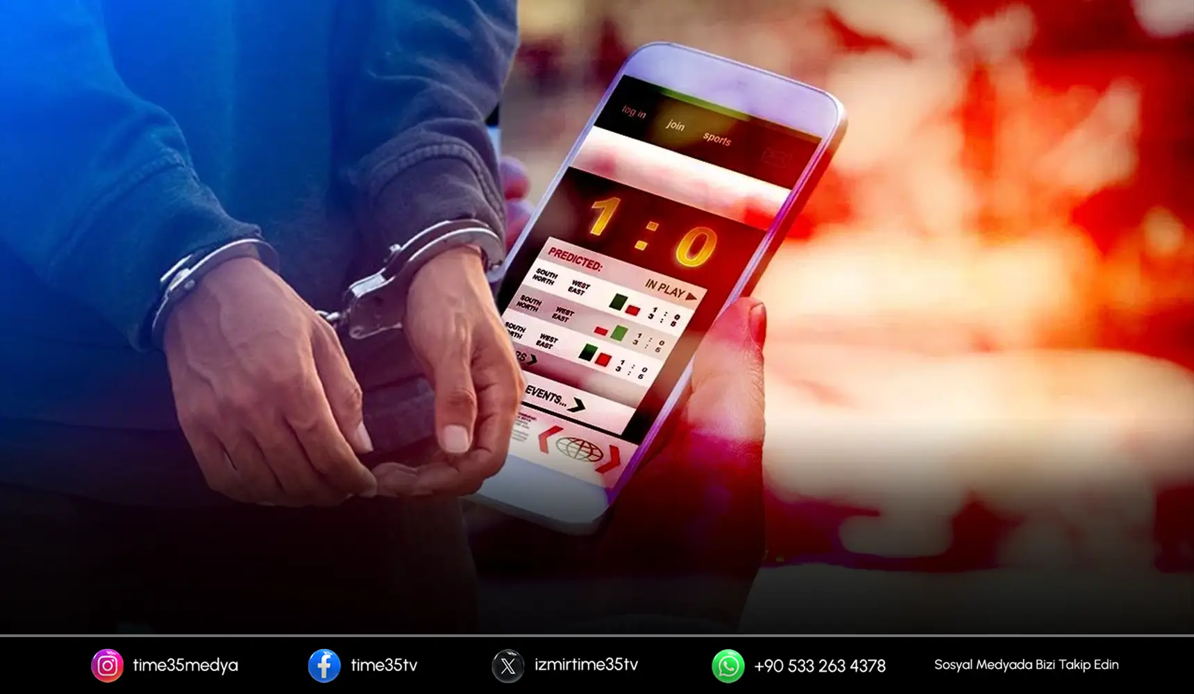 İzmir dahil 7 ilde yasa dışı bahis operasyonu