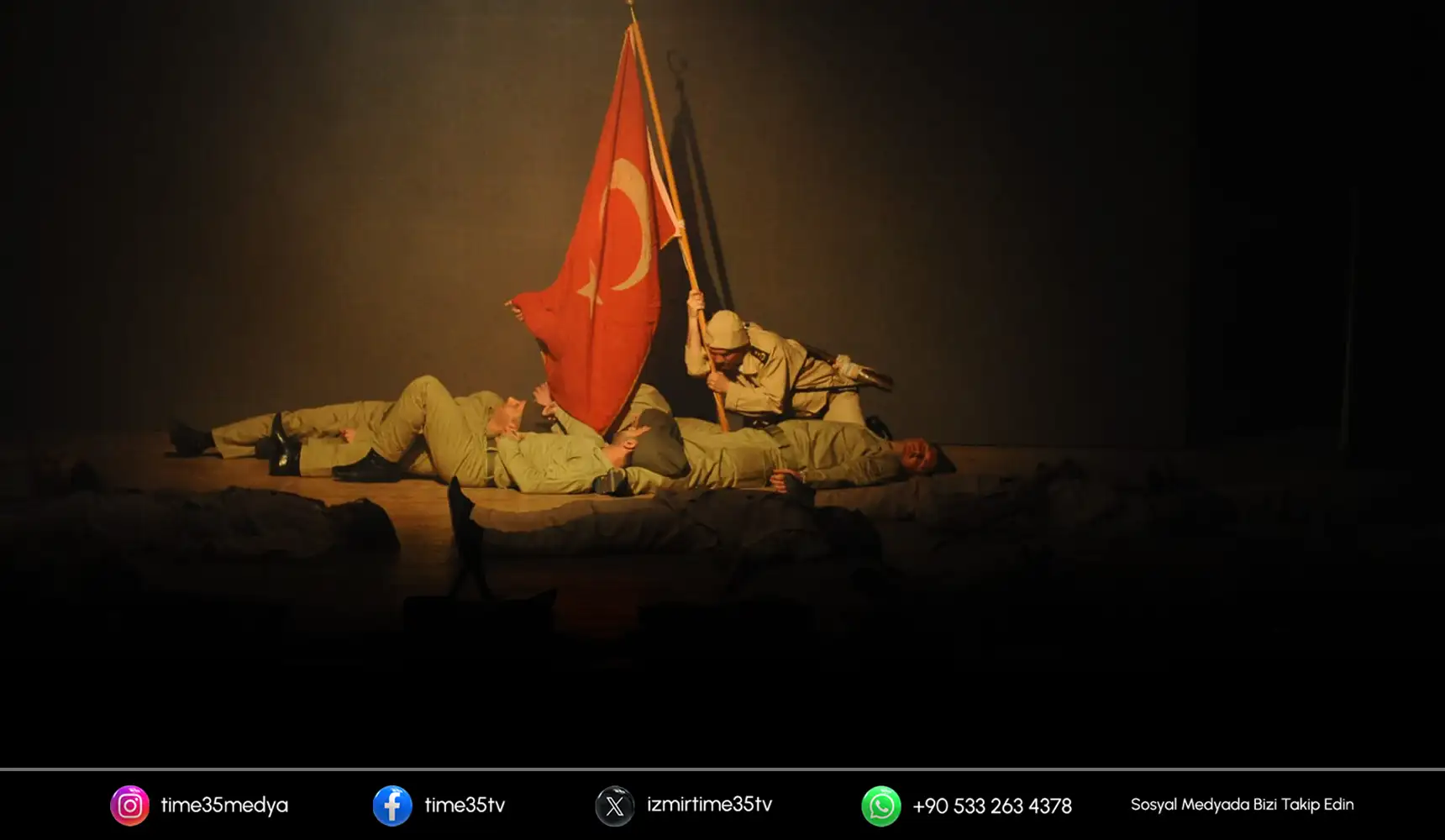 Çanakkale ruhu Karşıyaka’da sahneye taşındı