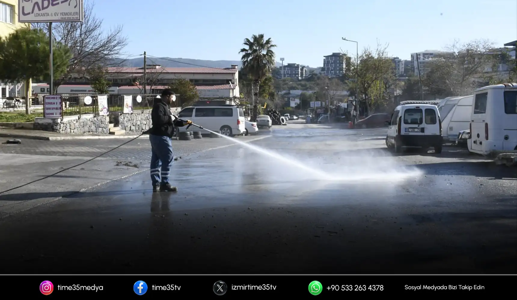Kuşadası Sanayi Sitesi’nde kapsamlı temizlik çalışması