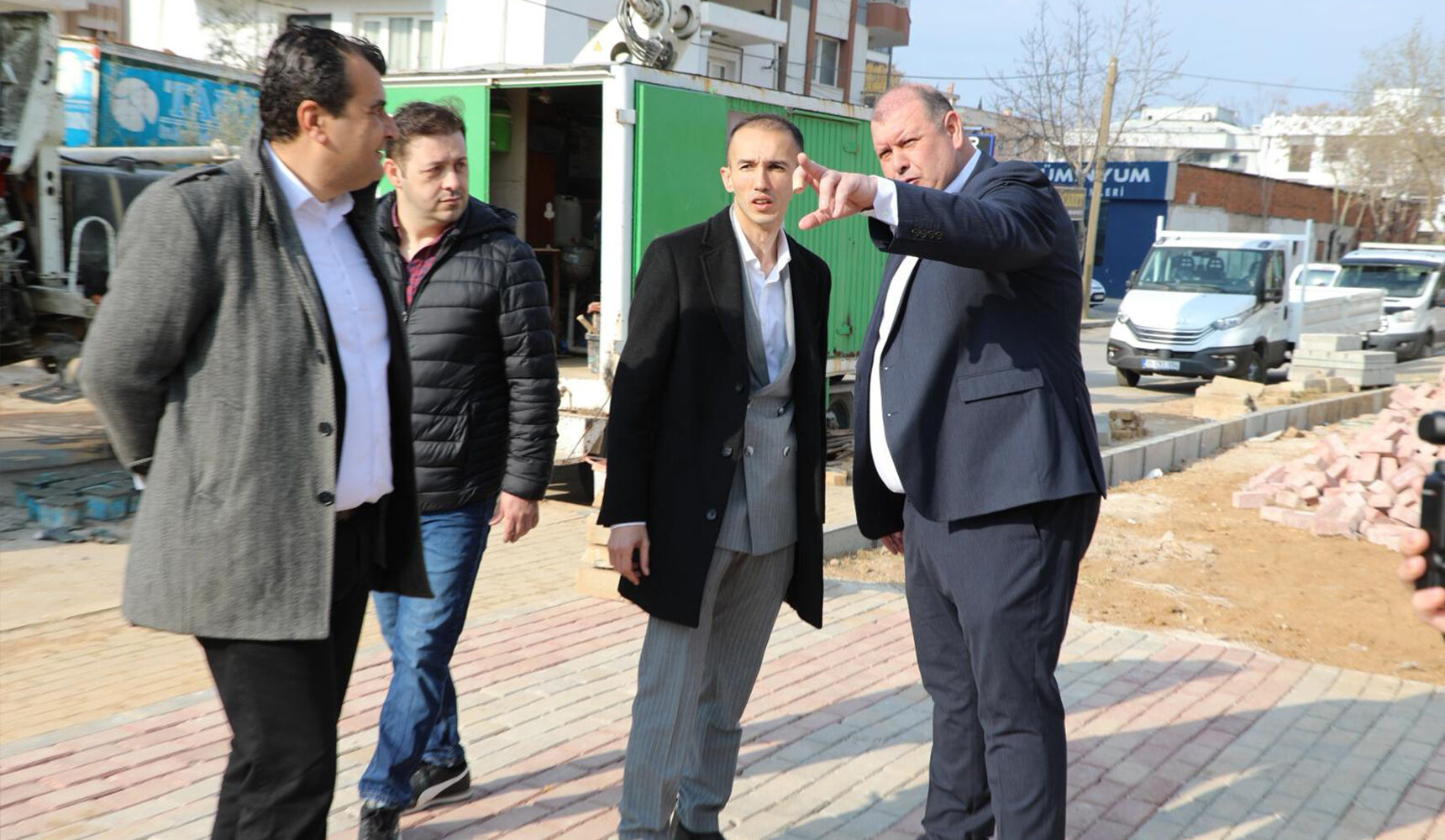 Başkan Çiçek Sahada; Çalışmalar Dolu Dizgin Sürüyor