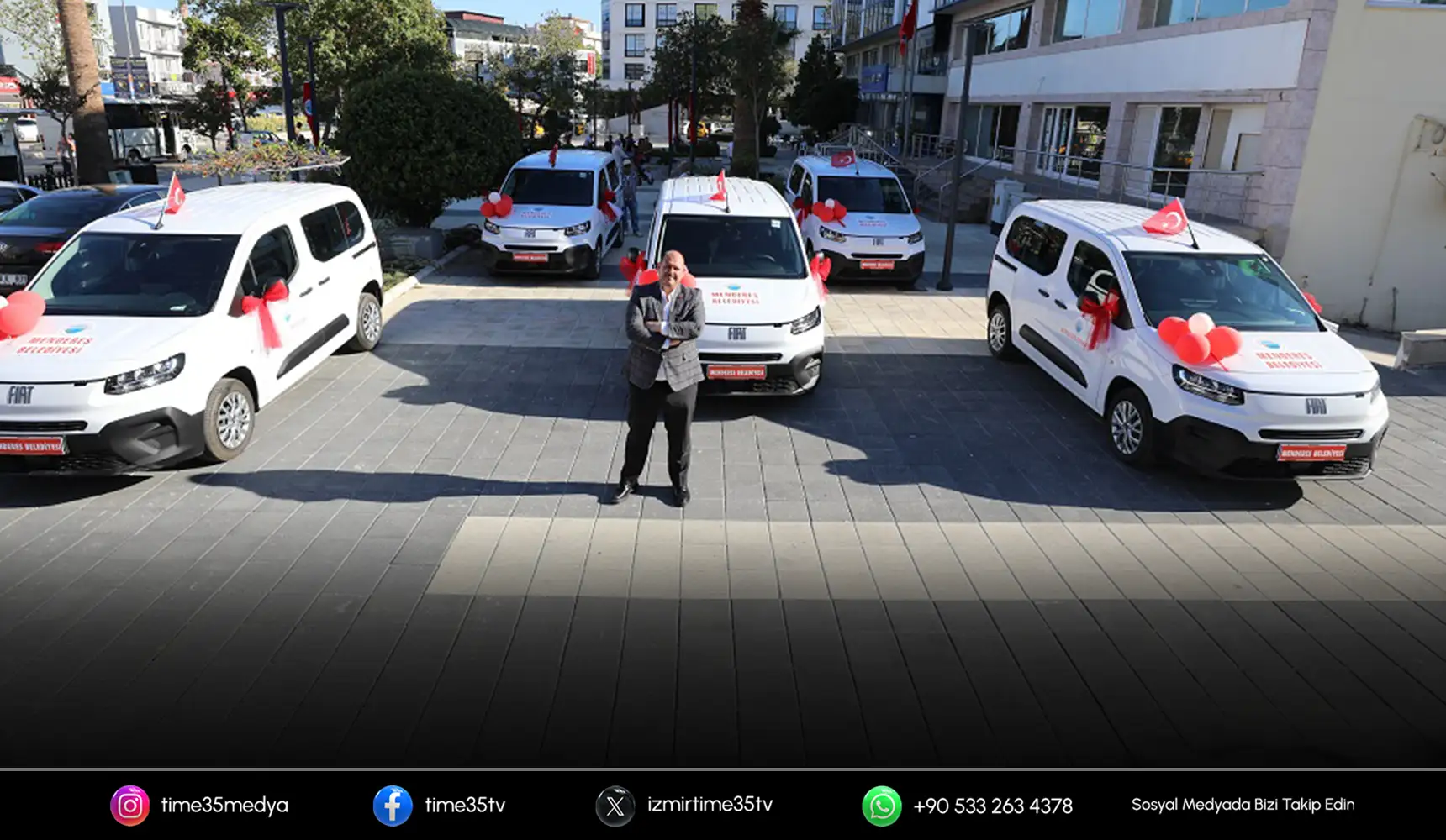 Başkan Çiçek makam aracından vazgeçti