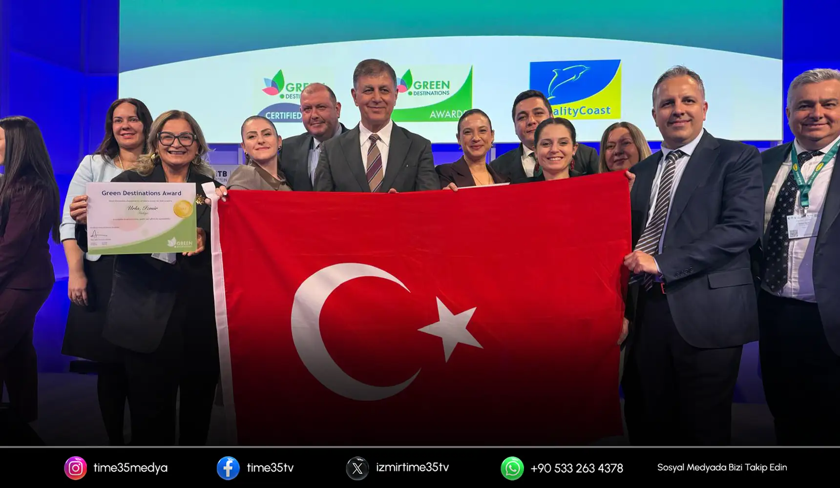 İzmir ITB Berlin’den 4 sertifika ve 1 ödülle döndü