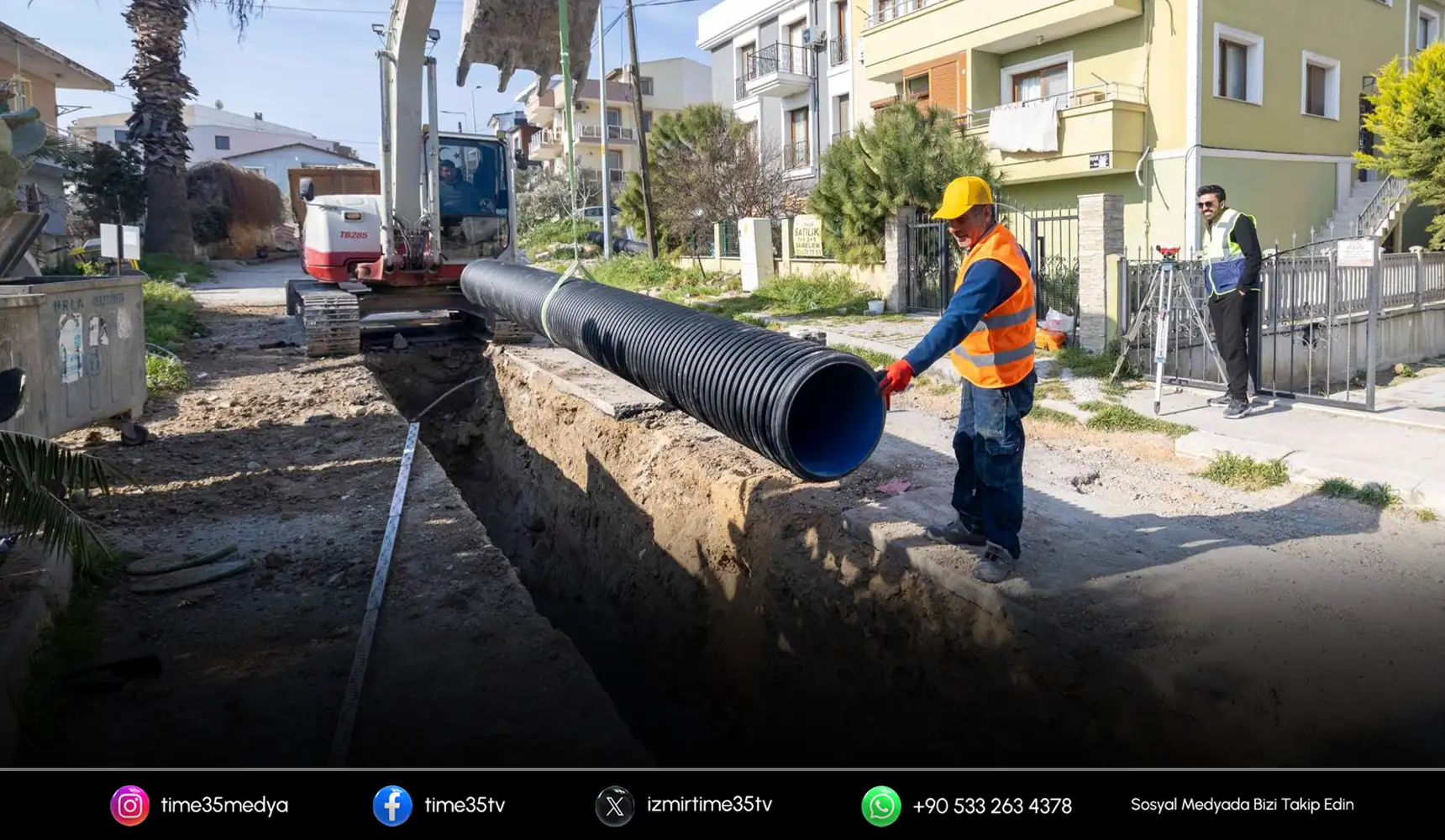 Urla’ya 160 milyonluk altyapı hamlesi