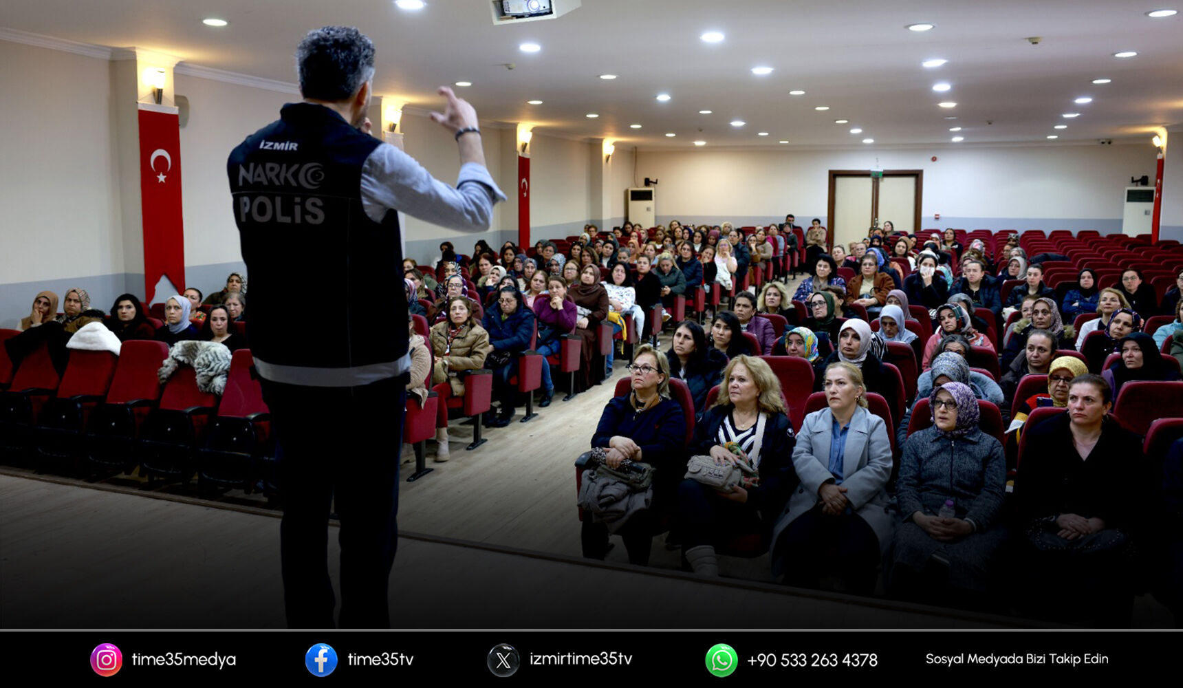 Bayraklı’da annelere yönelik narkotik farkındalık eğitimi