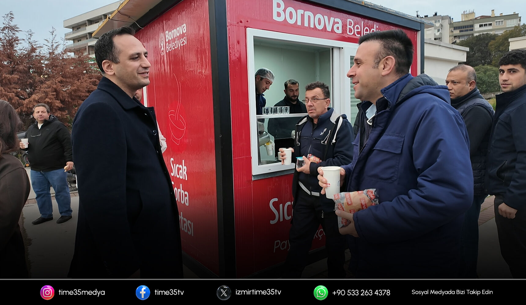 Bornova’da çorba dağıtımı yeni noktada başladı