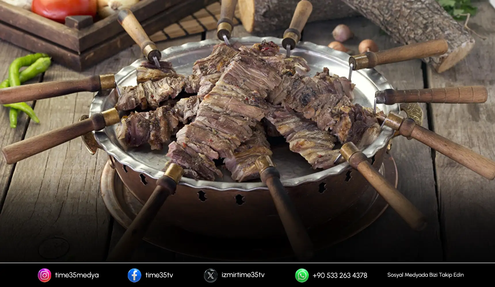 Bornova’da "Cağ Kebabı"nda kanatlı eti çıktı!