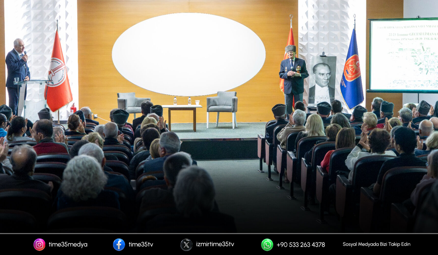 Karşıyaka’da Kıbrıs Harekatı konulu konferans düzenlendi