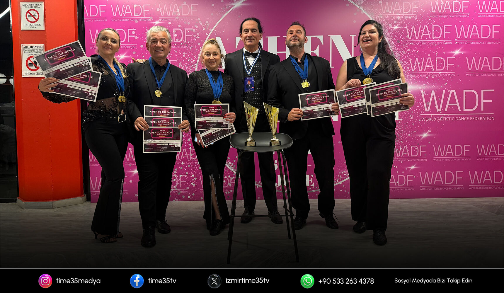 Seferihisarlı dans akademisinden uluslararası başarı