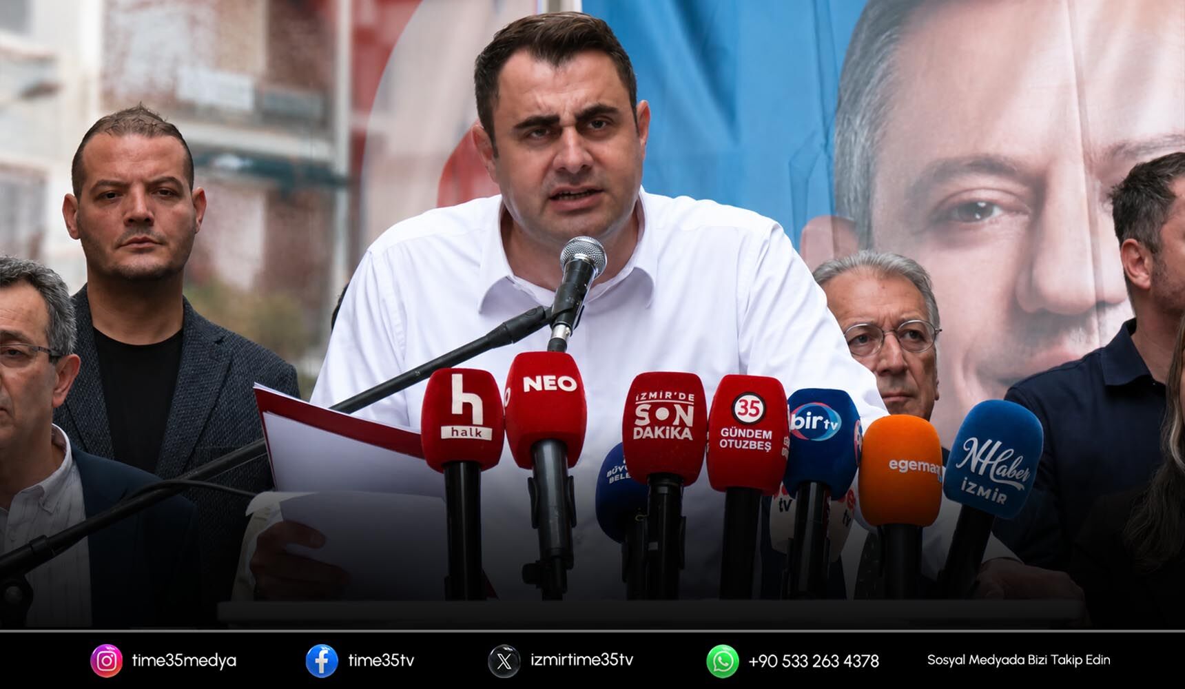 CHP İzmir’de mutlak butlan kararına protesto düzenledi