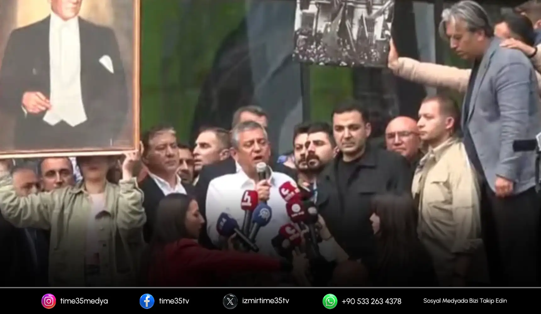 Özgür Özel tebligatı yırttı, TBMM'ye yürüyor!
