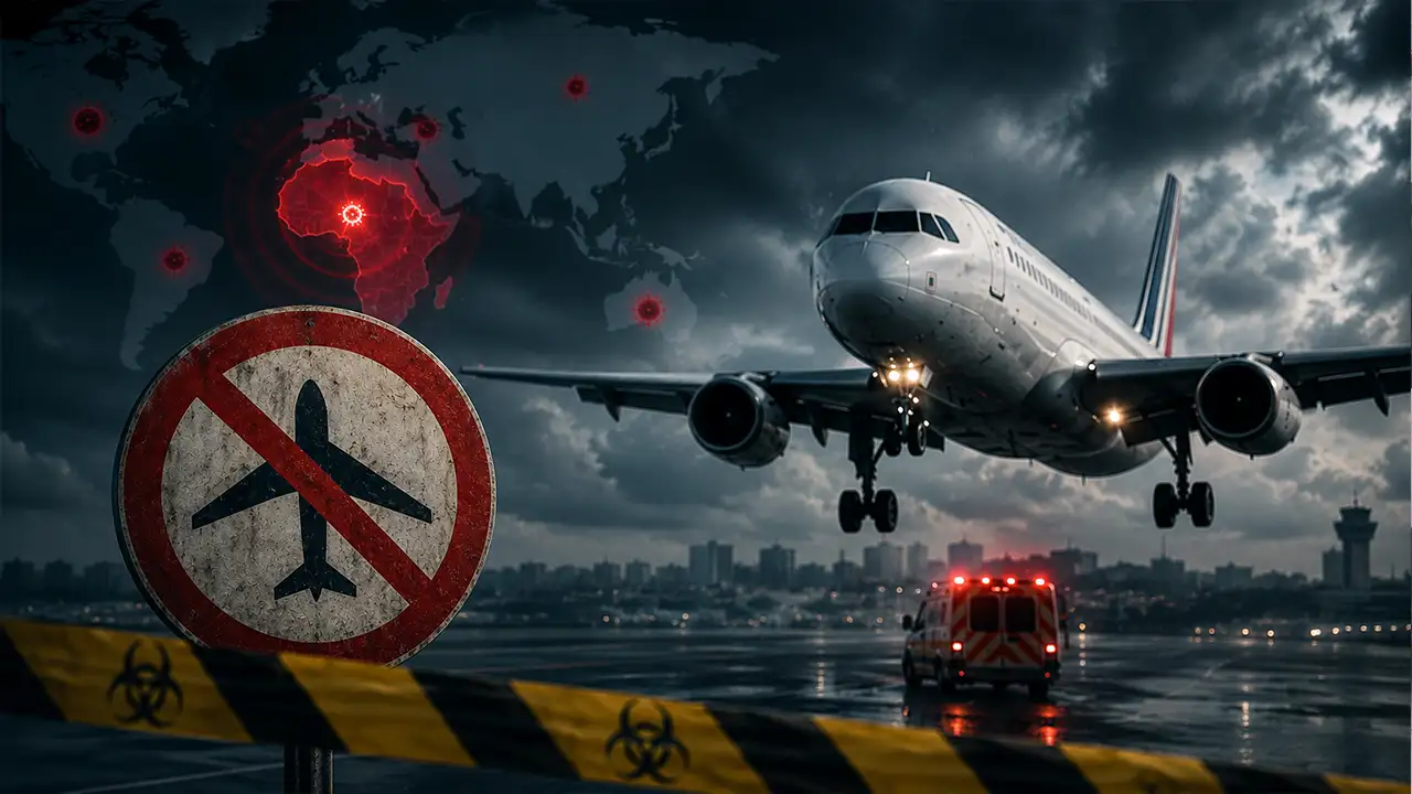 Uçakta Ebola paniği: ABD rotası Kanada ile değiştirildi