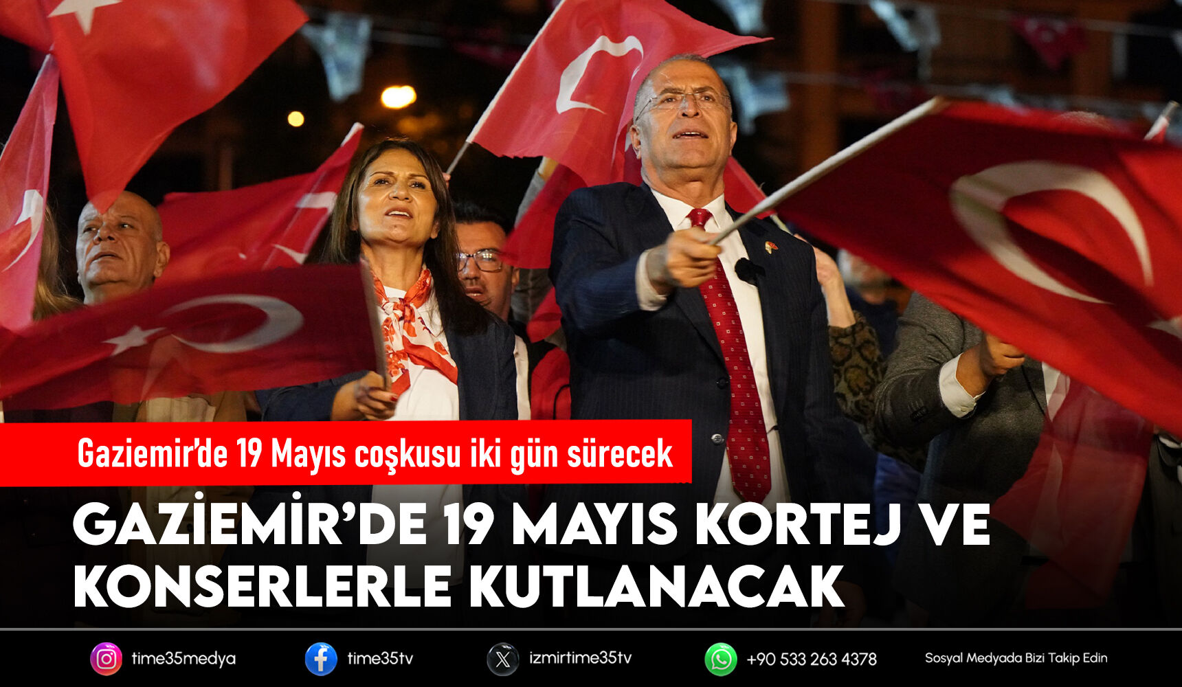 Gaziemir’de 19 Mayıs coşkusu iki gün sürecek