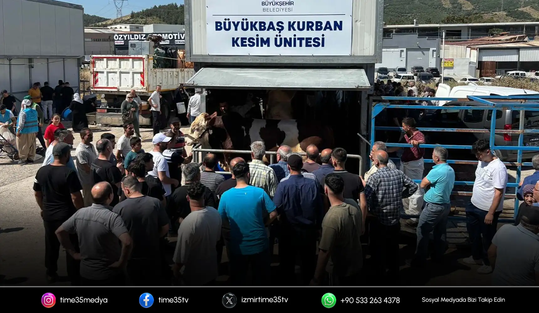 İzmir’de kurban kesim yoğunluğu