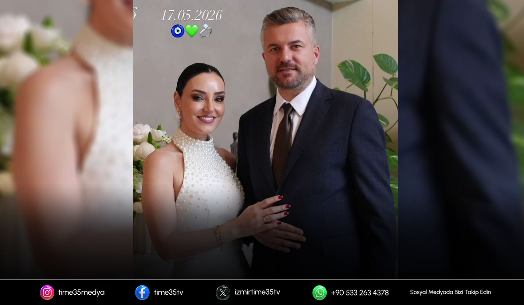 Sevcan Orhan ile Görkem Duman nişanlandı