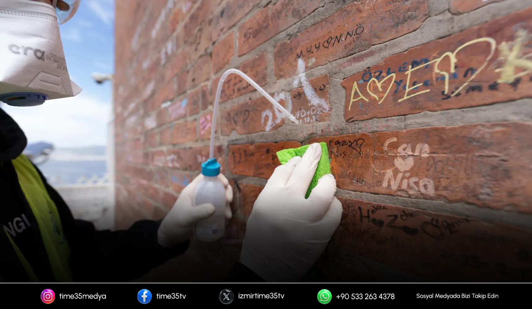 Tarihi Asansör’de vandalizmle mücadele