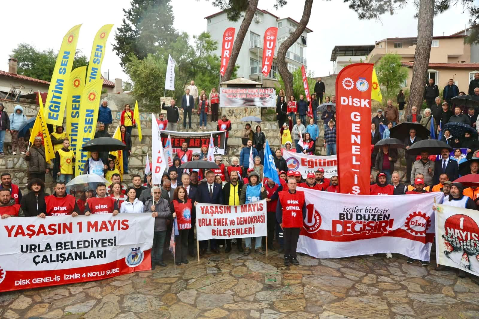 Urla’da 1 Mayıs Mesajı “Adalet Olmadan Huzur Olmaz” (4)