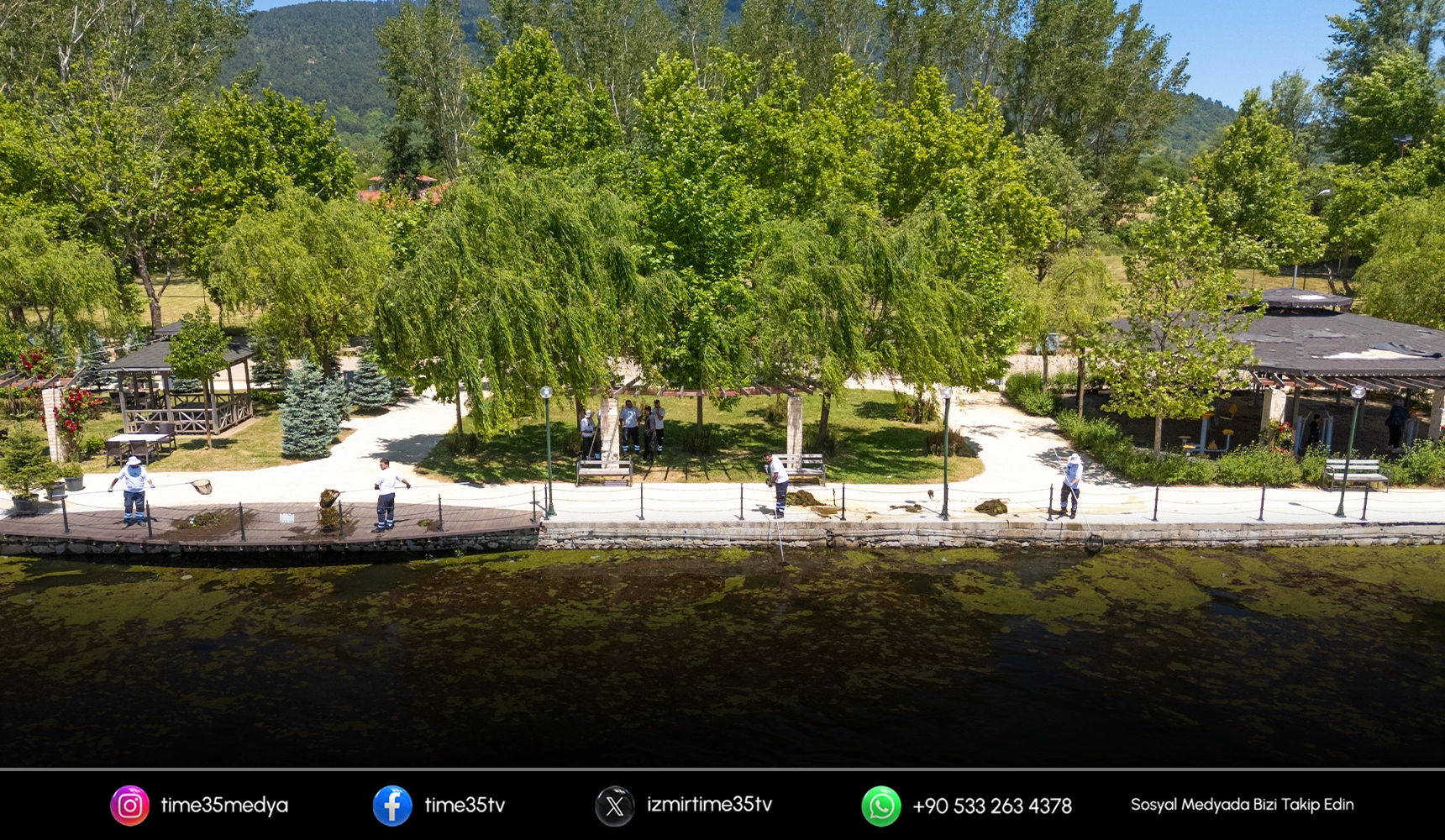 İzmir Büyükşehir Belediyesi doğa harikasına sahip çıkıyor