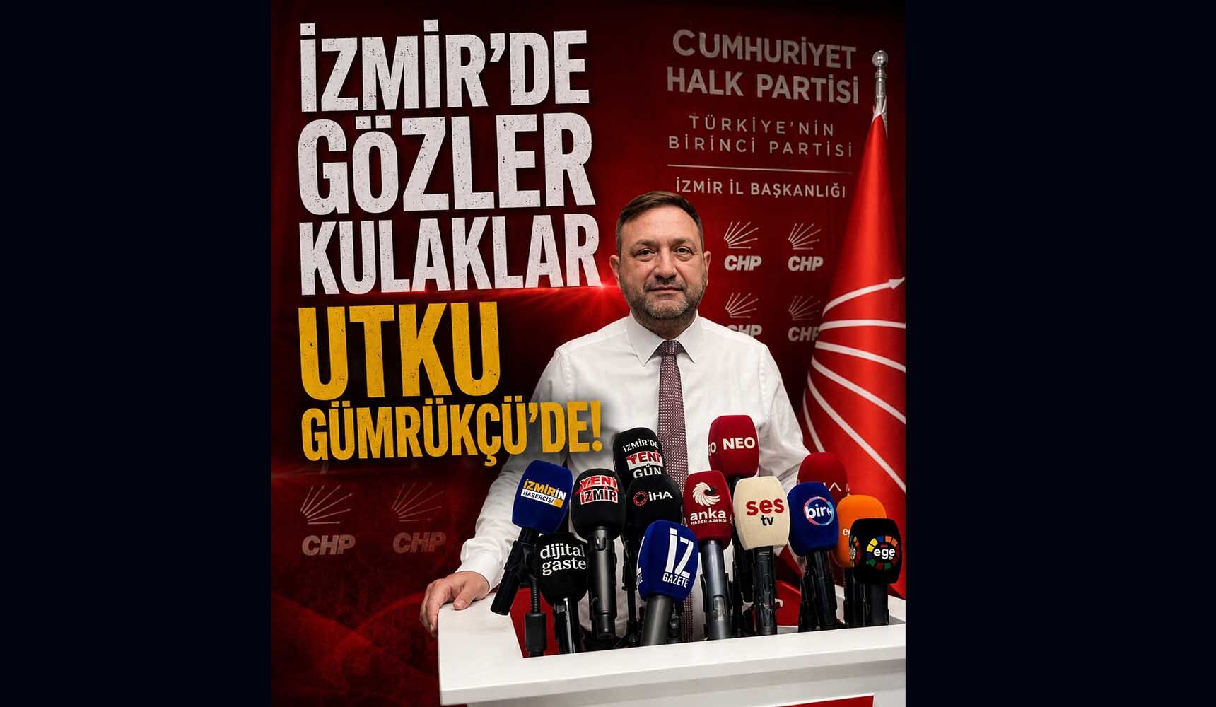 İzmir’de Gözler Utku Gümrükçü’de