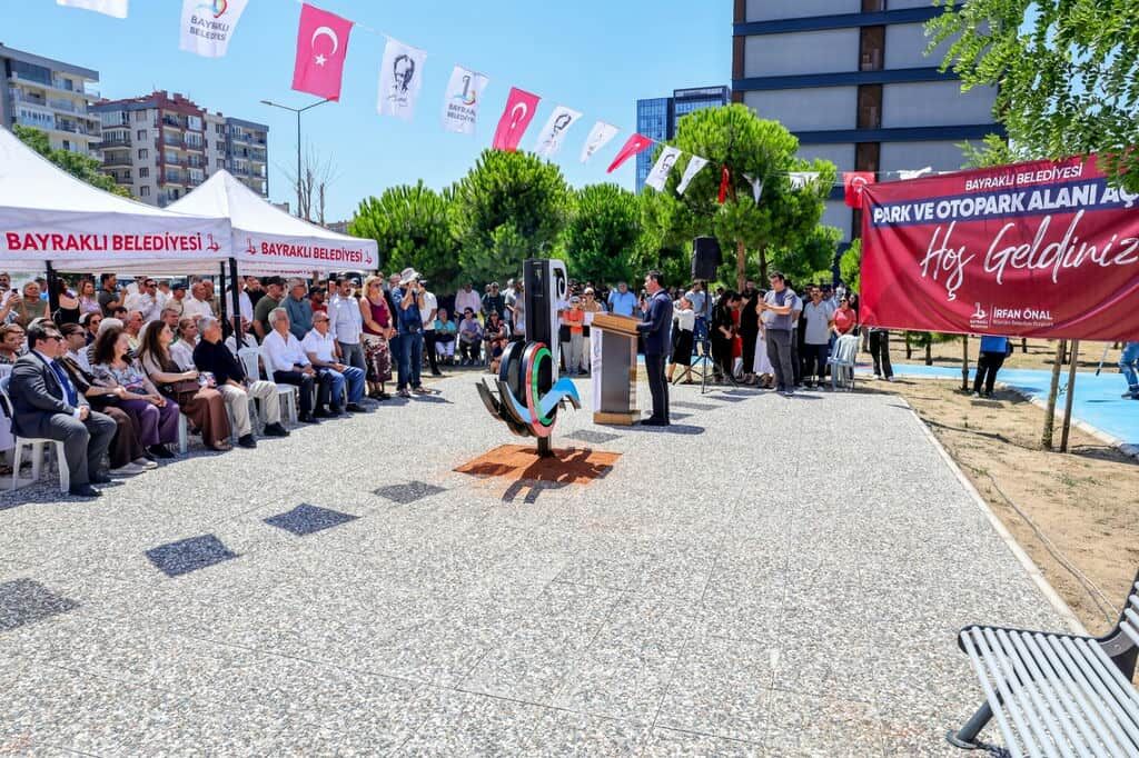 Bayrakli’ya Yeni̇ Park Ve Otopark (2)
